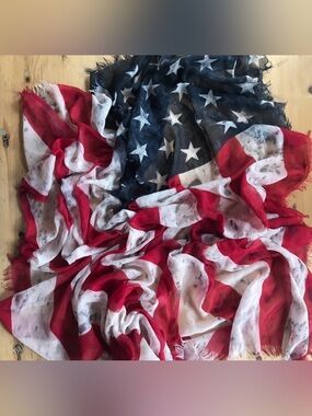 USA Flag Scarf by Sonoma